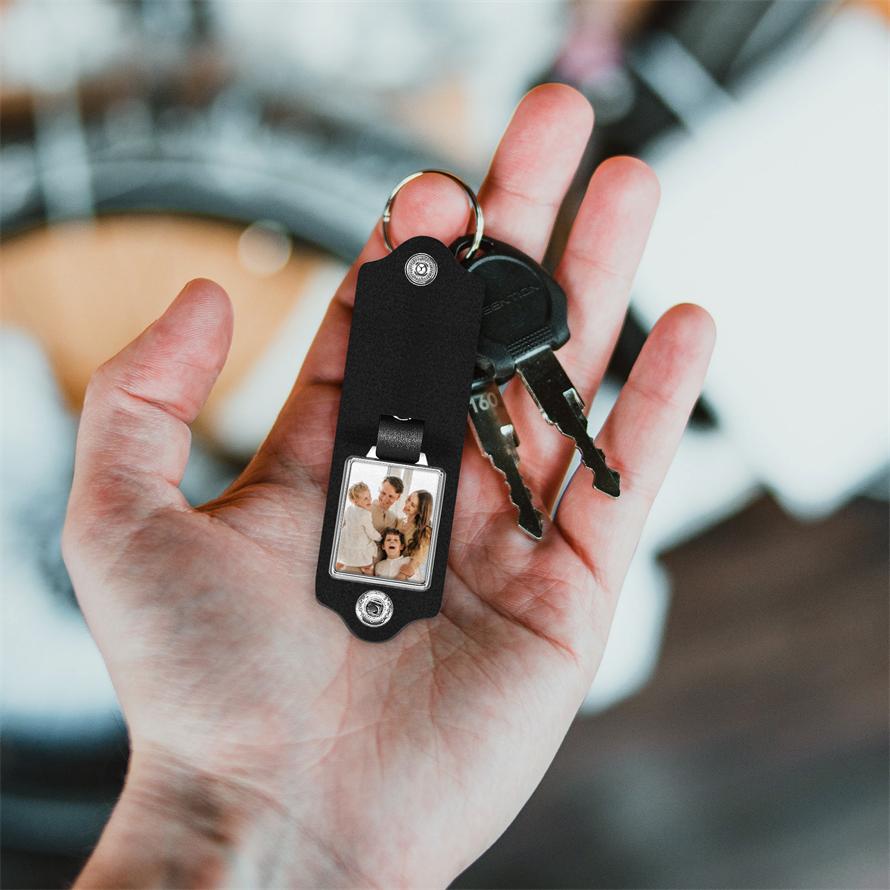 Personalized-Leather-Photo-Keychain-Jovivi