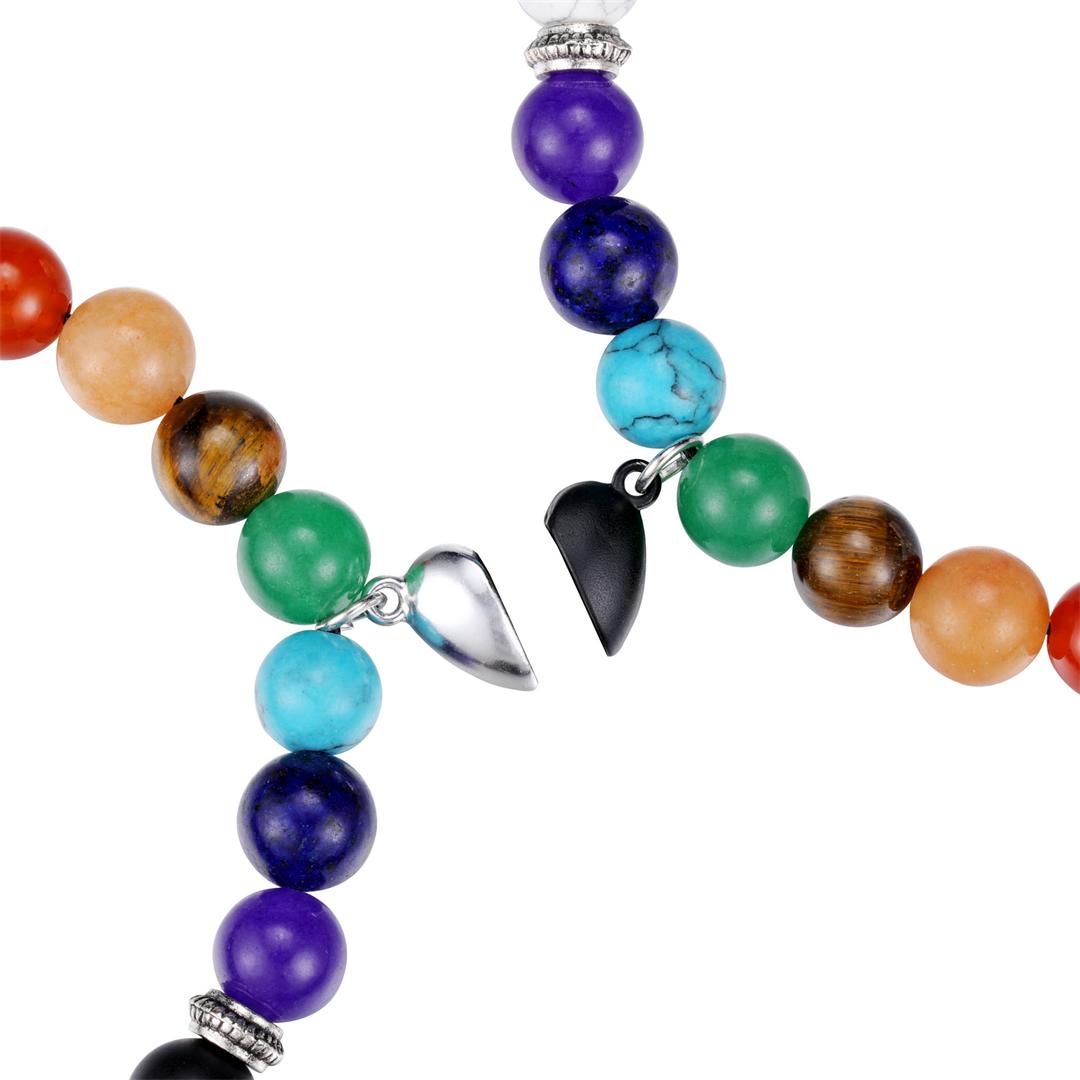 7-Chakra-Beads-Magnetic-Couple-Matching-Heart-Bracelets-Jovivi