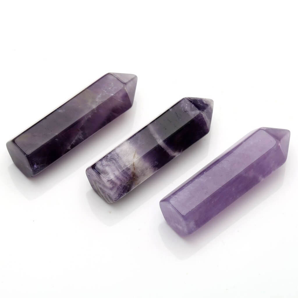 jovivi home decor amethyst gemstone wand