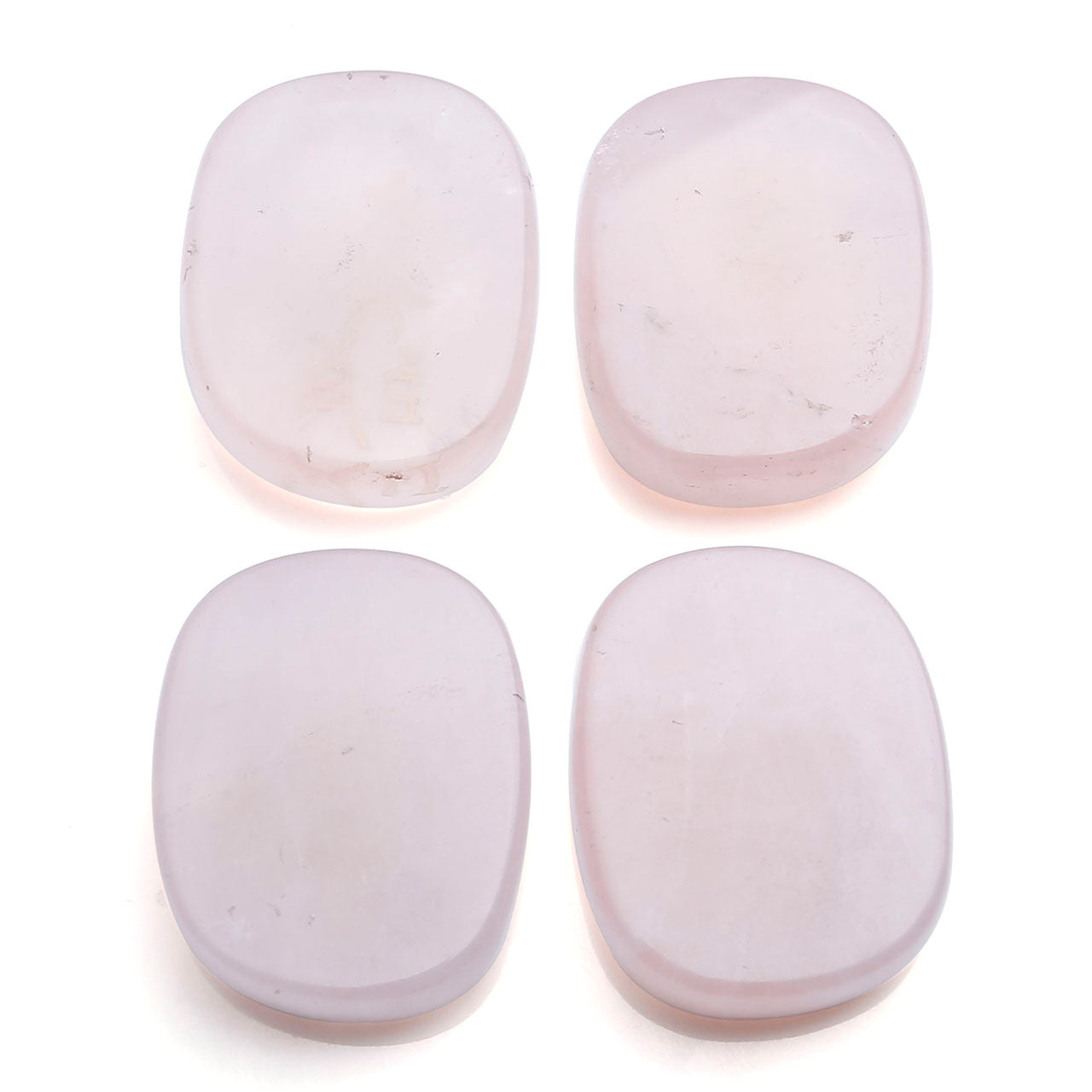 4PCS Rose Quartz Healing Crystals with Usui Reiki Symbols | Jovivi