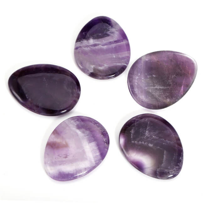 jovivi amethyst palm stone