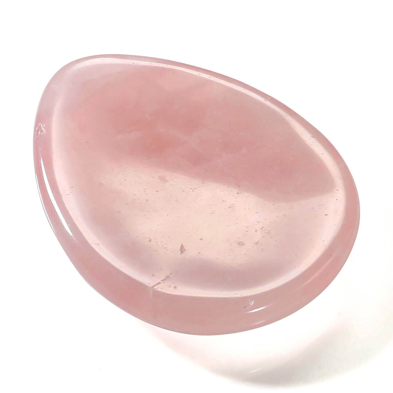 Jovivi rose quartz worry stone