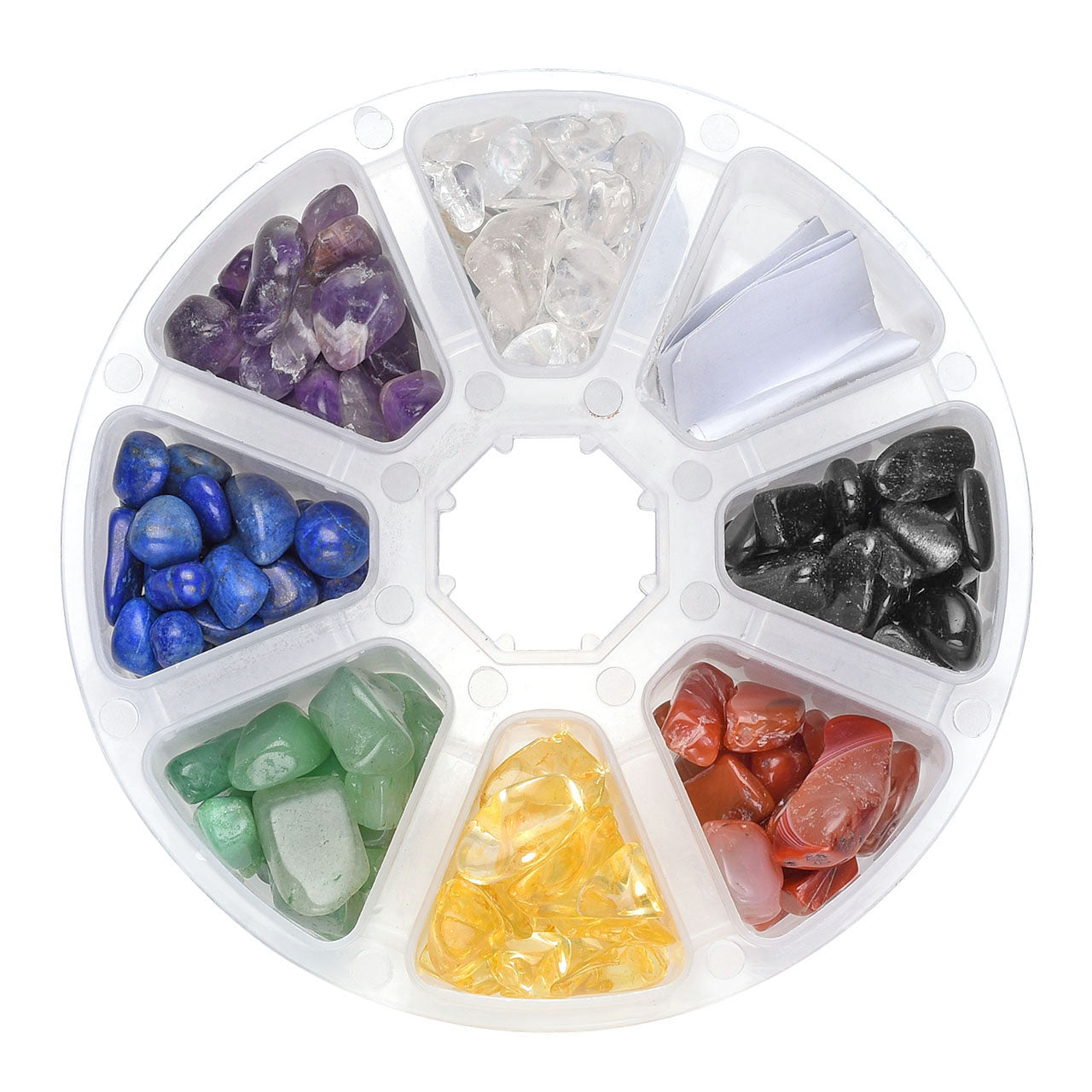 7 Chakra Healing Crystal Grid Kit | Jovivi
