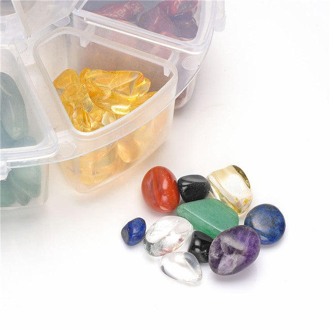 7 Chakra Healing Crystal Grid Kit | Jovivi