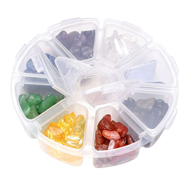 7 Chakra Healing Crystal Grid Kit | Jovivi