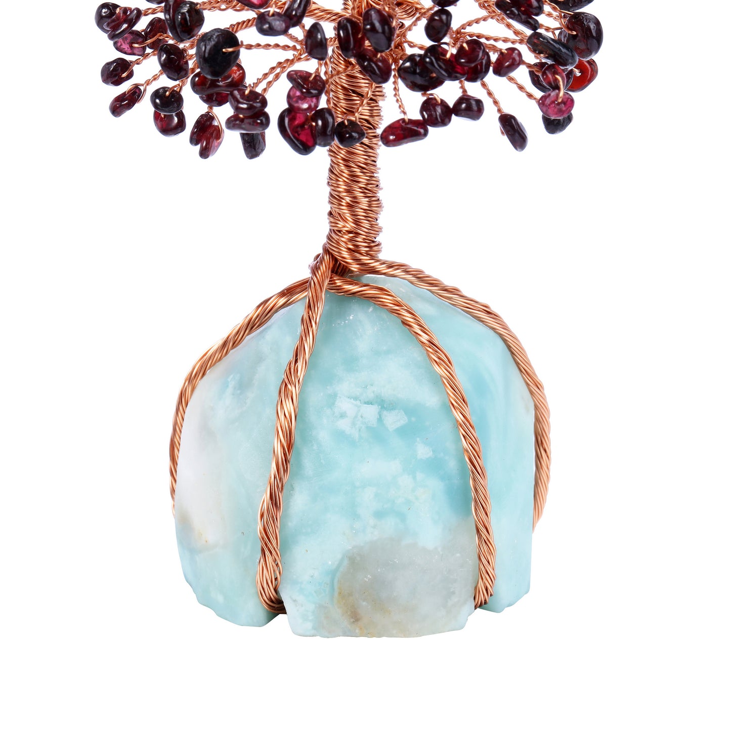 Natural Crystals Money Tree with Base Feng Shui Ornament | Jovivi