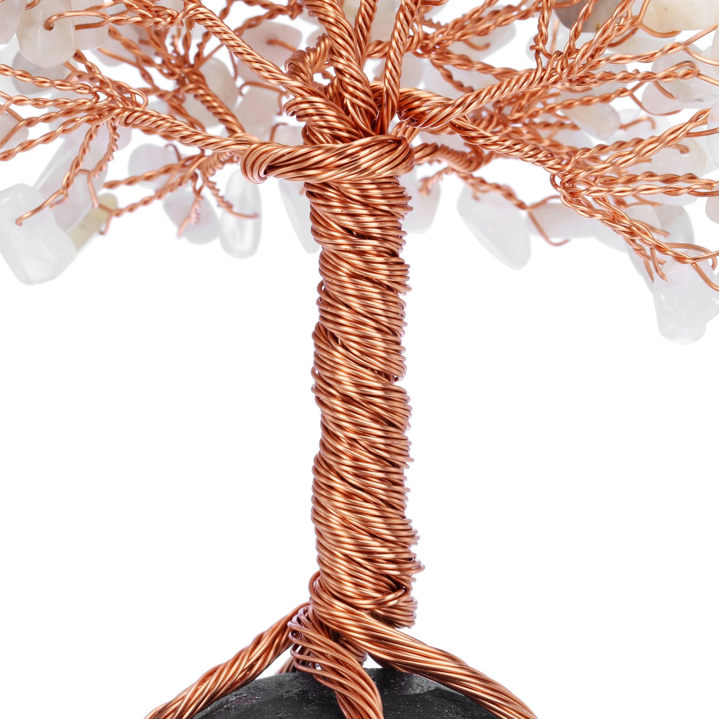 Natural Crystals Money Tree with Base Feng Shui Ornament | Jovivi
