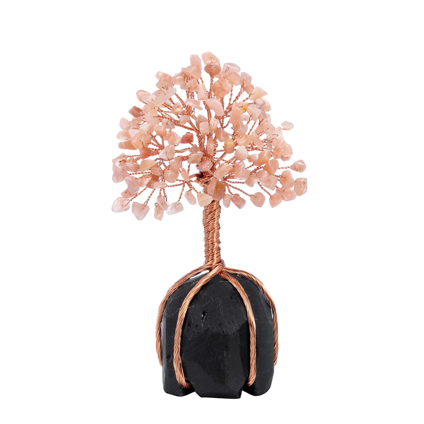Natural Crystals Money Tree with Base Feng Shui Ornament | Jovivi