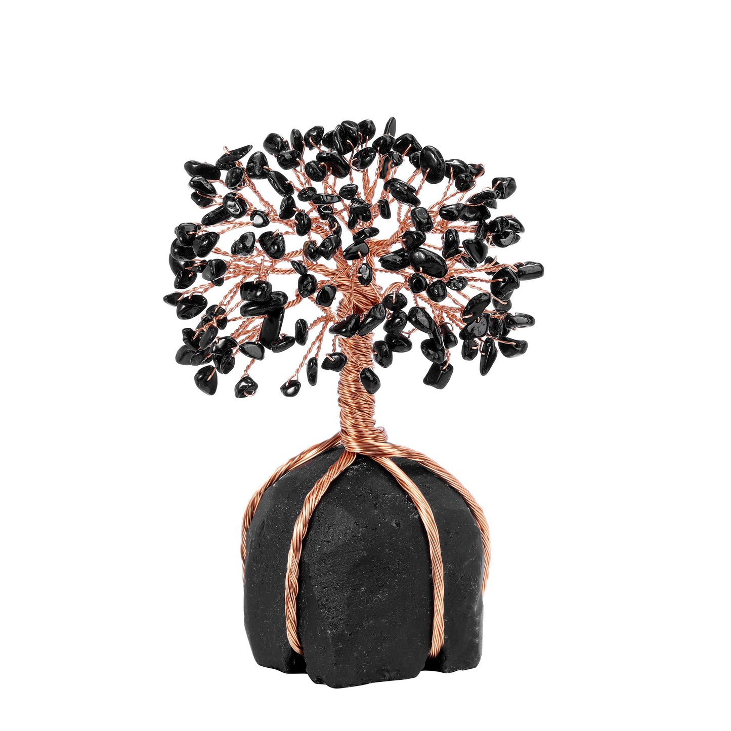 Natural Crystals Money Tree with Base Feng Shui Ornament | Jovivi