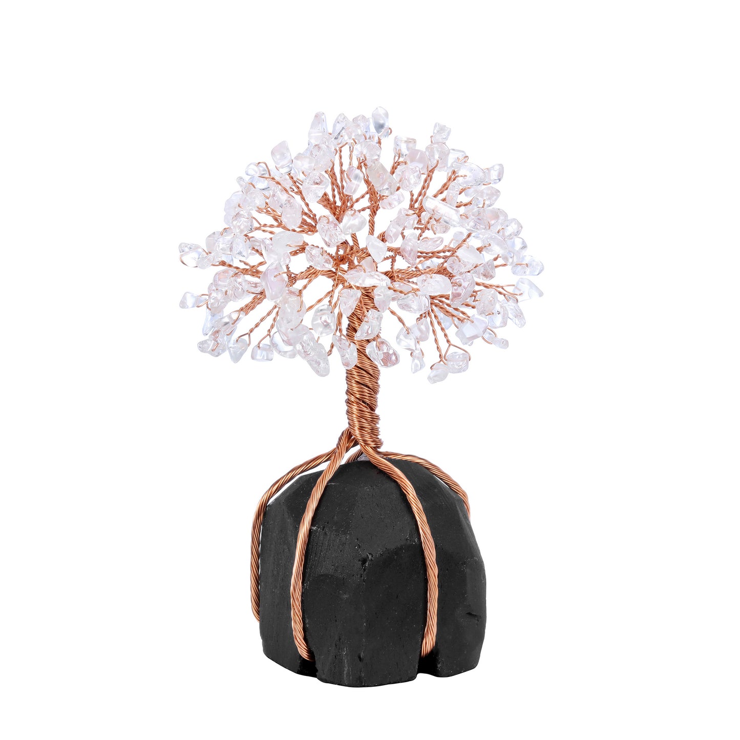 Natural Crystals Money Tree with Base Feng Shui Ornament | Jovivi