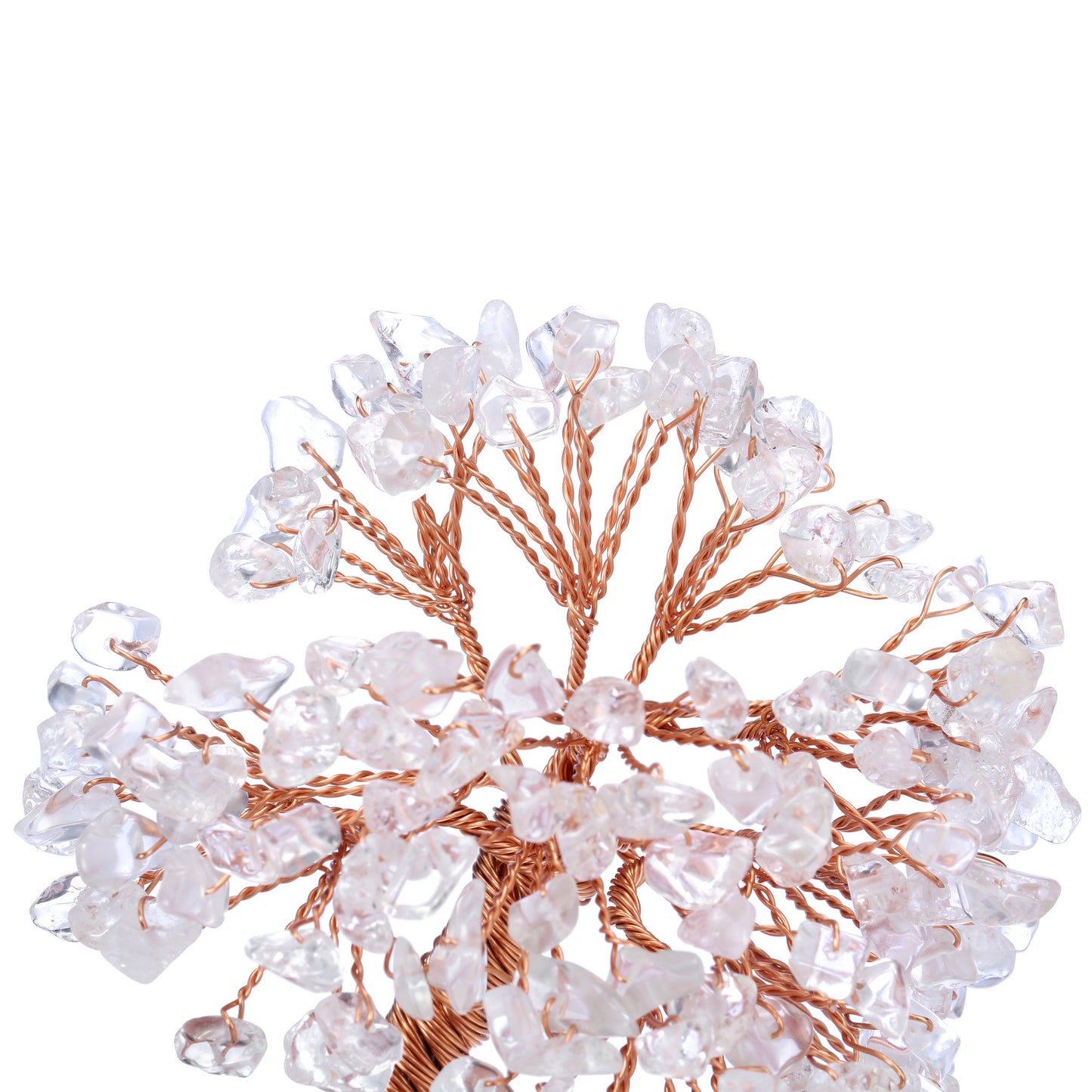 Natural Crystals Money Tree with Base Feng Shui Ornament | Jovivi