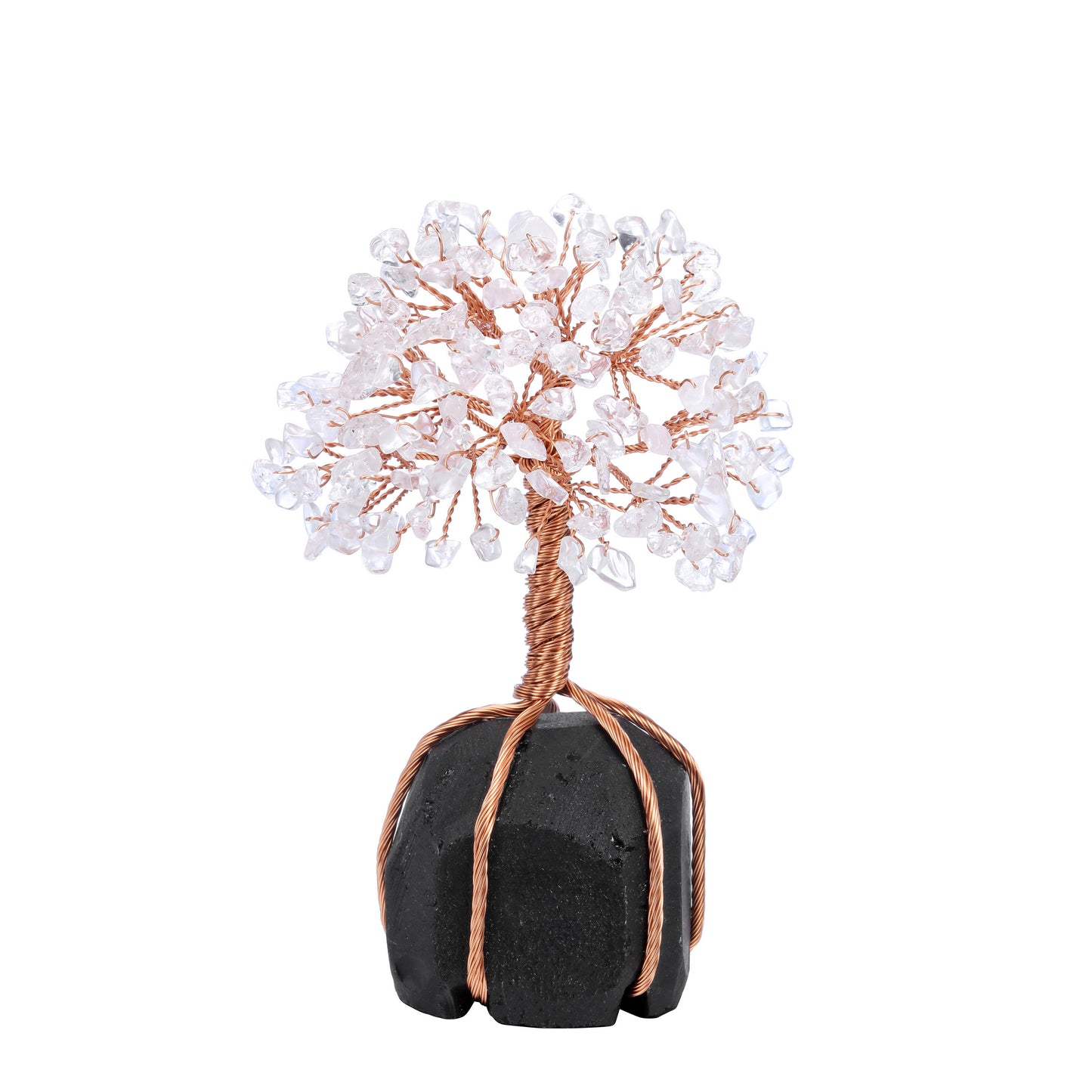 Natural Crystals Money Tree with Base Feng Shui Ornament | Jovivi