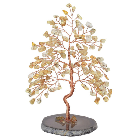 Healing Crystals Money Tree with Base Feng Shui Ornament | Jovivi