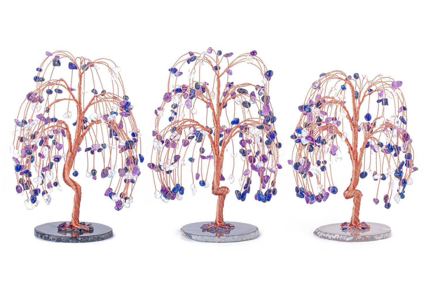 Natural Crystal Tree of Life Money Tree Feng Shui Ornament | Jovivi