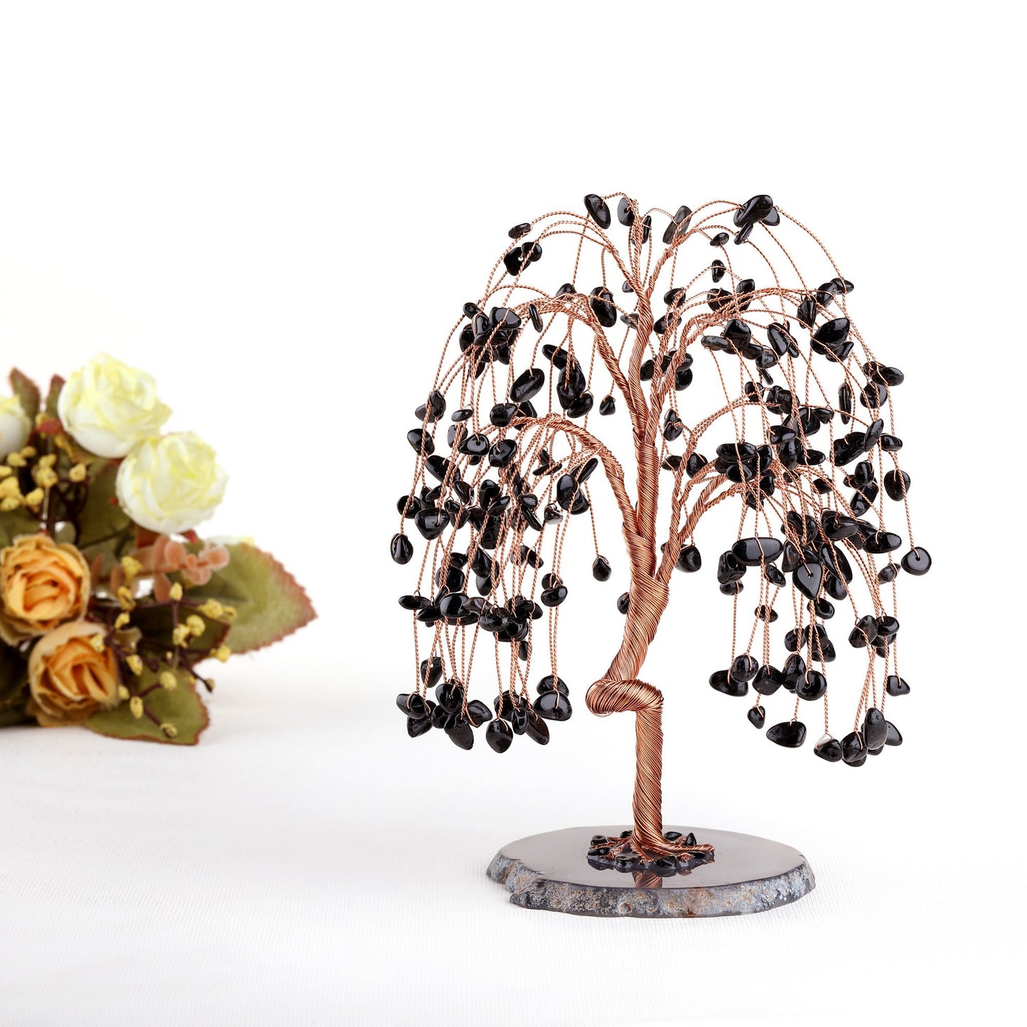 Natural Crystal Tree of Life Money Tree Feng Shui Ornament | Jovivi