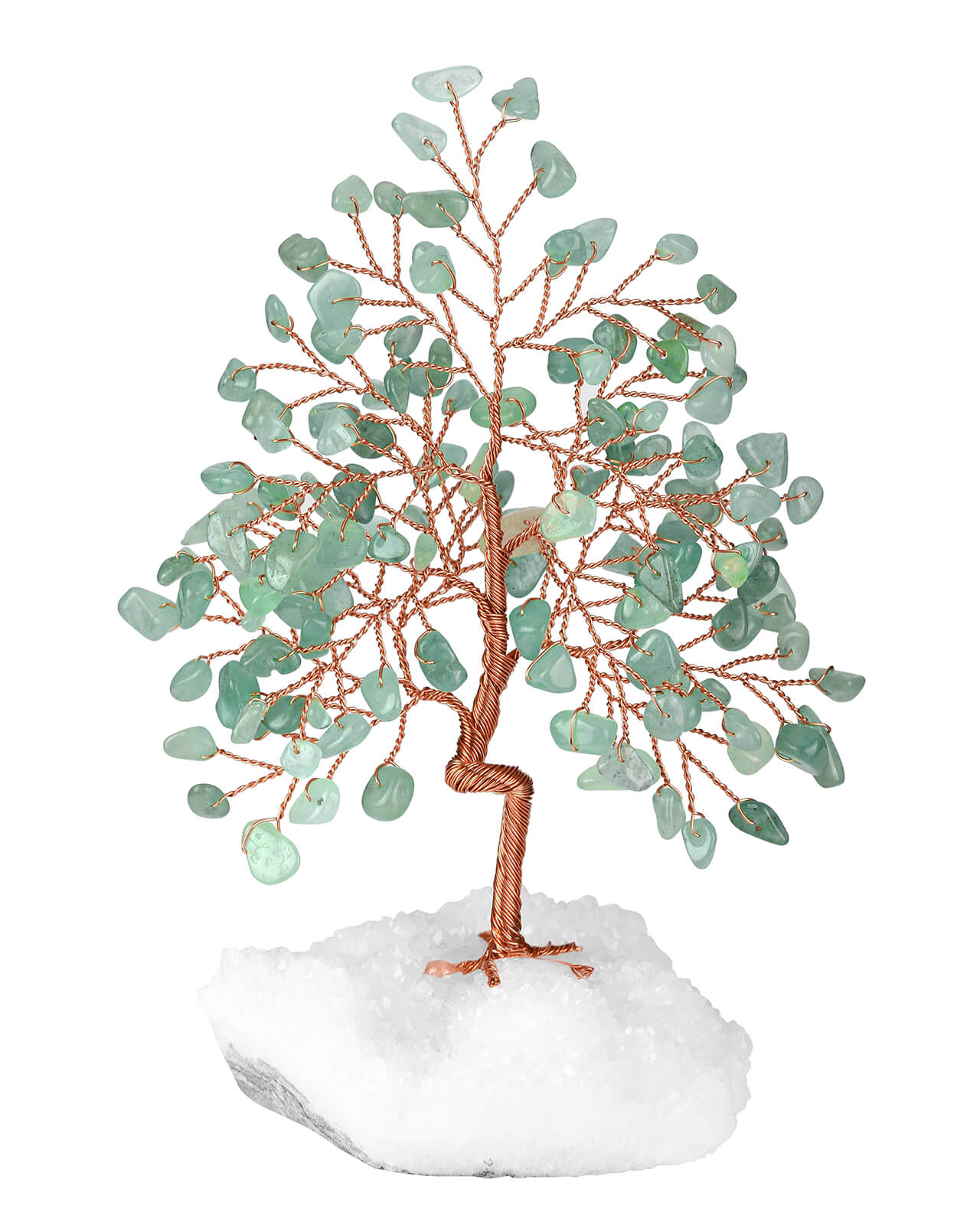 Healing Crystals Money Tree with Base Feng Shui Ornament | Jovivi