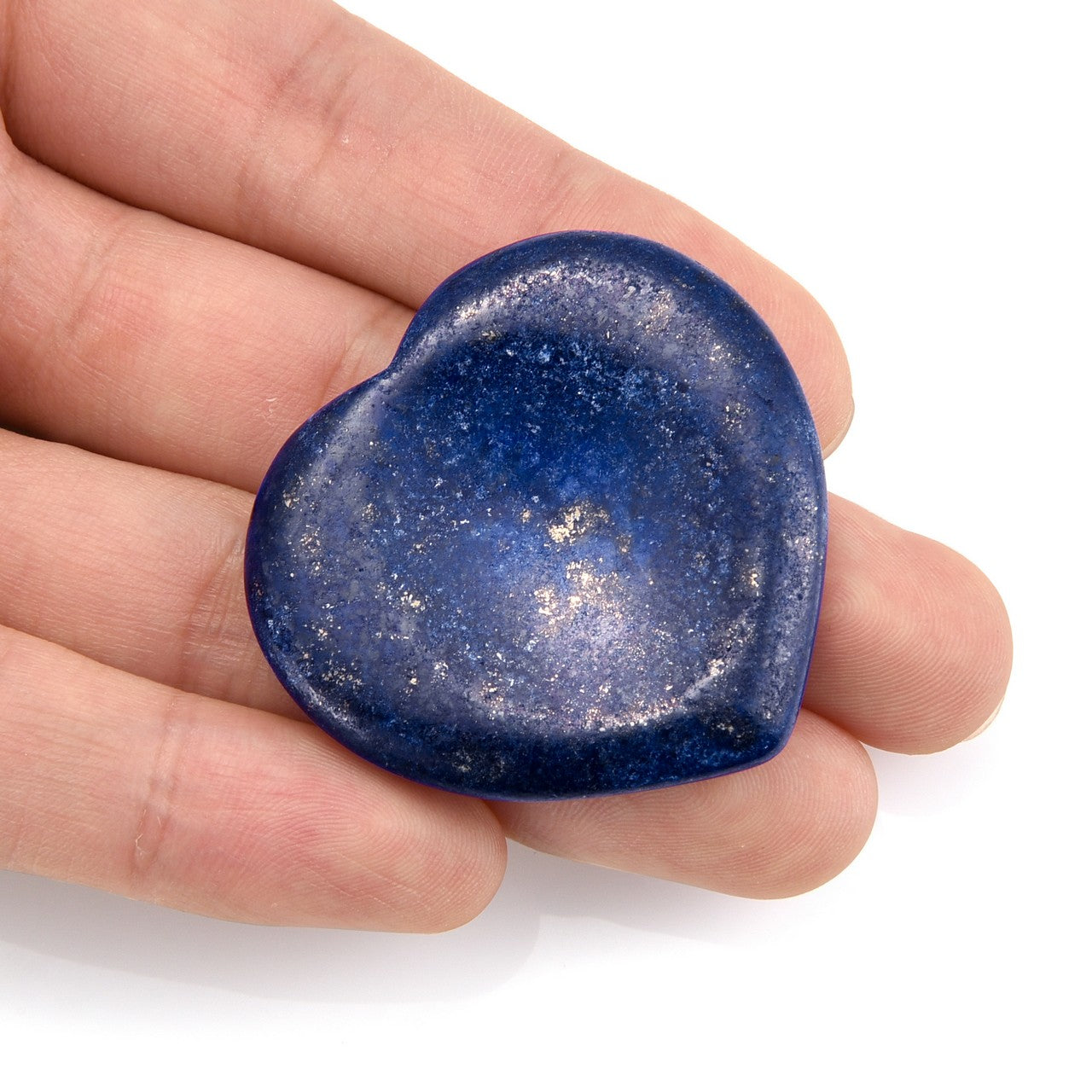 Healing Crystal Amethyst Heart Love Thumb Worry Stone | Jovivi