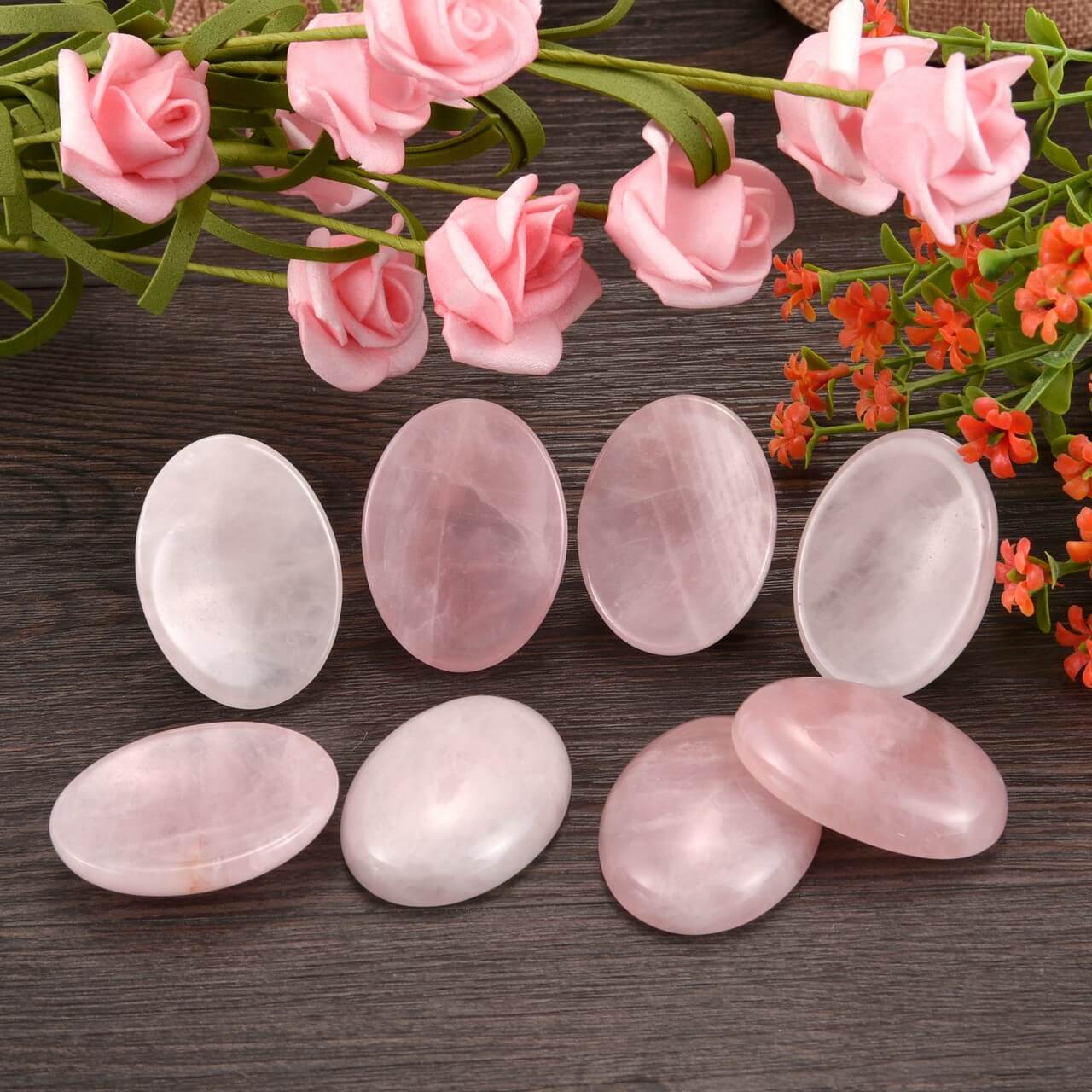 Natural Thumb Worry Stone 4 Packs | Jovivi - Jovivi