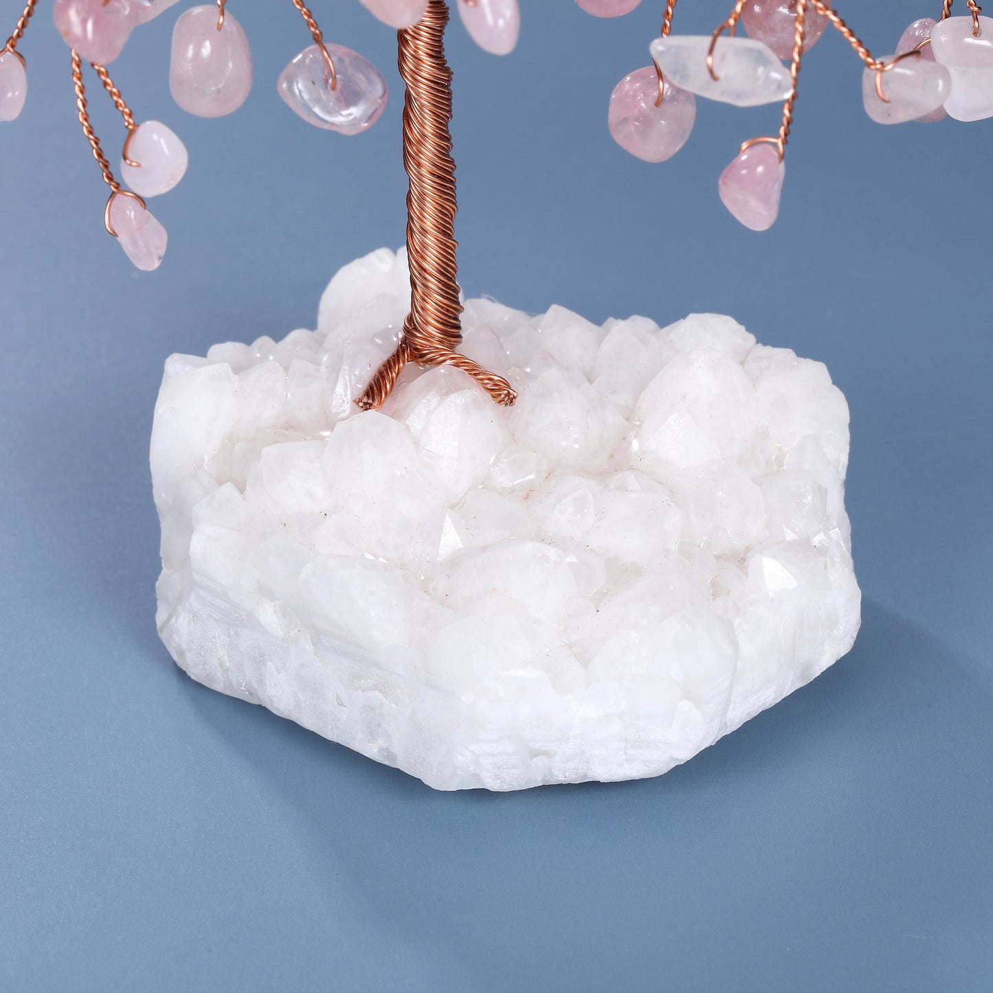 Natural Crystals Money Tree with Base Feng Shui Ornament | Jovivi
