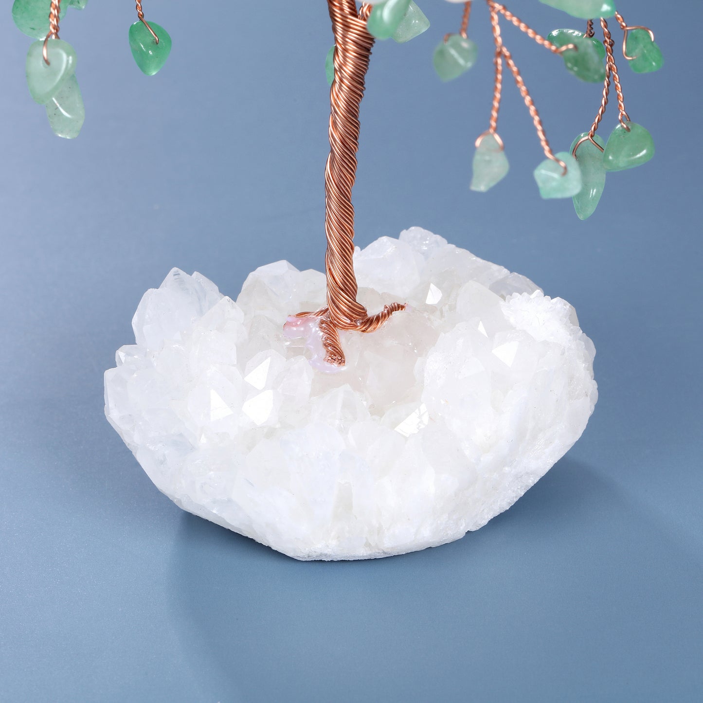Natural Crystals Money Tree with Base Feng Shui Ornament | Jovivi