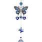 Blue Evil Eye Angel Hanging Crystals Suncatcher Hanging Ornament | Jovivi