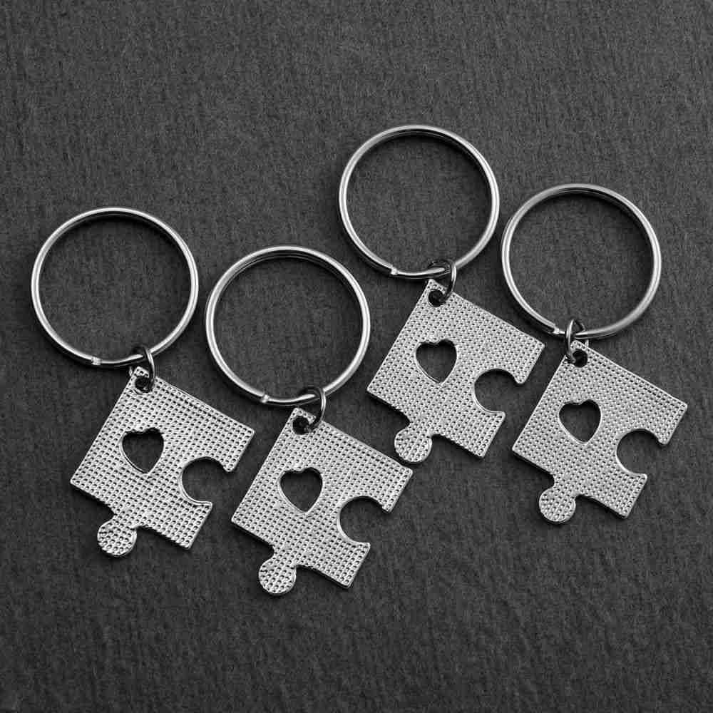 Best Friend Heart Matching Keychain 4PCS | Jovivi