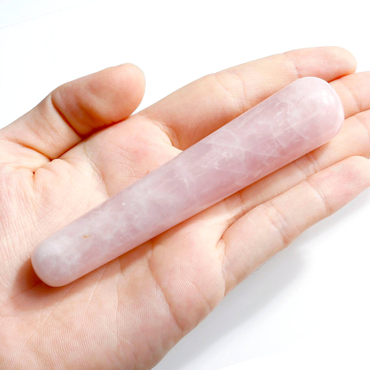 Jovivi facial roller Rose Quartz Jade Roller Gua Sha Scraping Massage Tools Set gua sha board