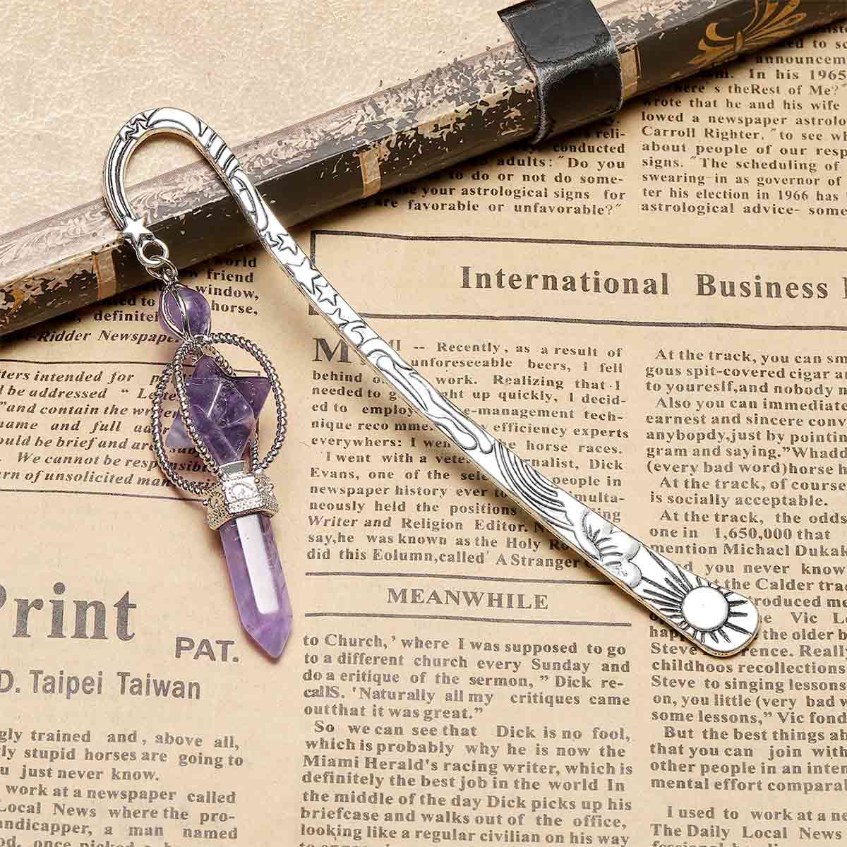 handmade-amethyst-antique-metal-bookmark