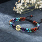jjb087003 jovivi 7 chakras reiki healing bracelet with charm