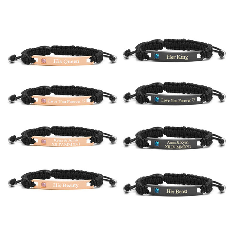 personalized-name-message-tag-matching-braided-rope-bracelets-jovivi