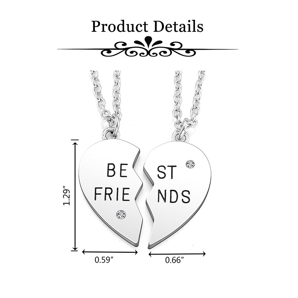 best-friends-matching-heart-pendant-necklaces
