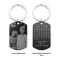 Personalized Photo/Calendar/Text Message Tag Keychain | Jovivi