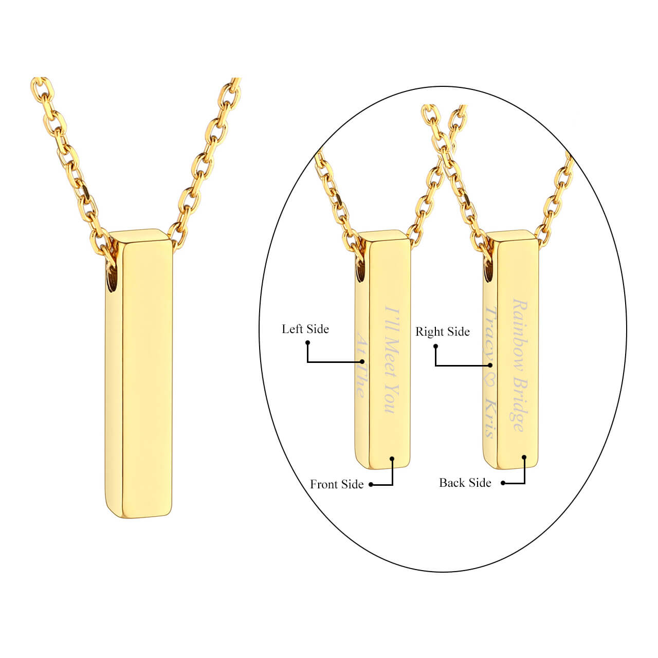 jng049302- jovivi 4 sides diy necklace for ashes memorial