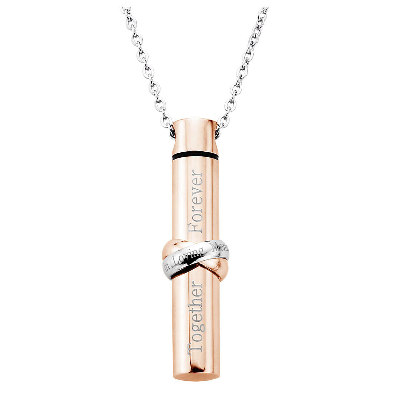 jovivi gold stainless steel urn necklace for family ashes of loved ones, jng052302