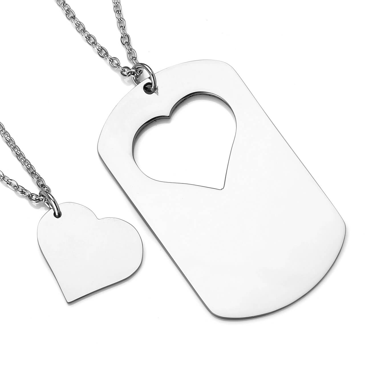 jovivi couples valentience's day gift puzzle matching necklaces, jng055301
