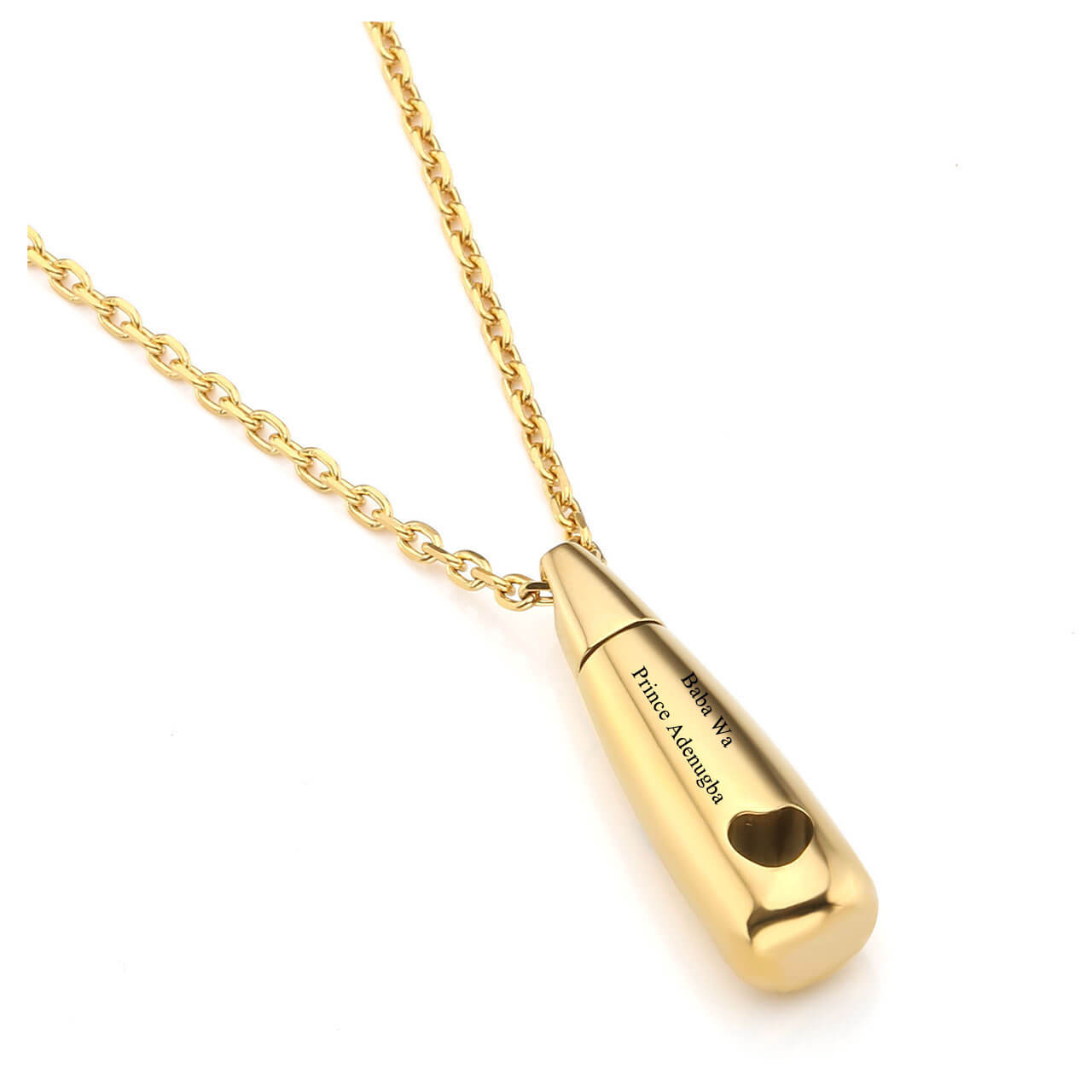 jovivi gold stainless steel teardrop urn necklace keepsake memorial jewelry