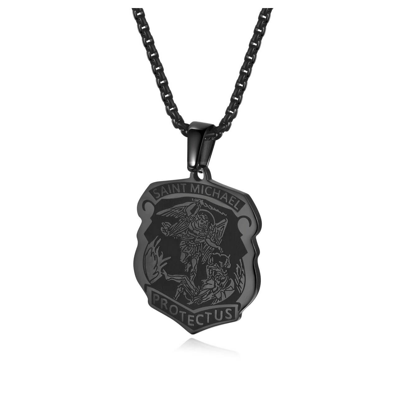 St. Michael The Archangel Medal Pendant Christian Faith Religious Jewelry