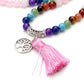 jovivi Unisex 108 prayer beads Tibetan Buddha Buddhist Mala bracelet necklace for yoga meditation