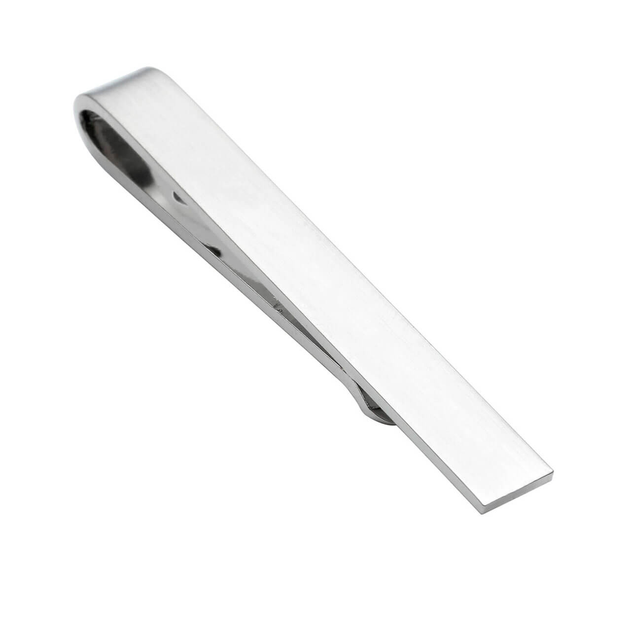 jovivi silver customize mens business tie clip