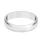 Personalized Polished Initial Ring for Couples 4mm | Jovivi - Jovivi