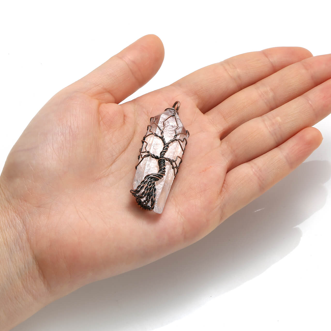 Tree of Life Crystal Pendant Necklace | Jovivi - Jovivi