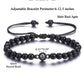 Joviv Custom Bracelets with Picture inside Custom Healing Crystal Gemstone Beaded Bracelet Customized Projection Bracelet with Photos Personalized Picture Bracelet Memorial Birthday Christmas
