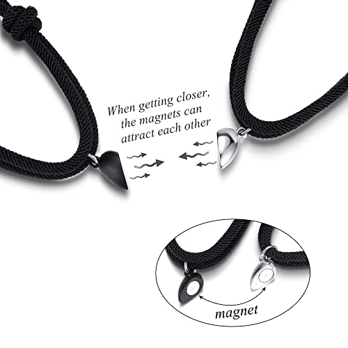 Magnetic Matched Necklace For Couples,Valentine's Comoros