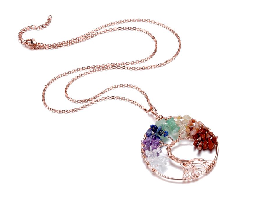7-Chakras-Healing-Crystals-Quartz-Tree-of-Life-Necklace-Jovivi