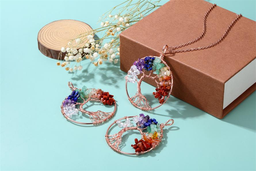 7-Chakras-Healing-Crystals-Quartz-Tree-of-Life-Necklace-Jovivi