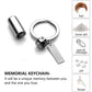 jovivi openable customize memorial urn keychain  for keepaske ashes, jnf000701