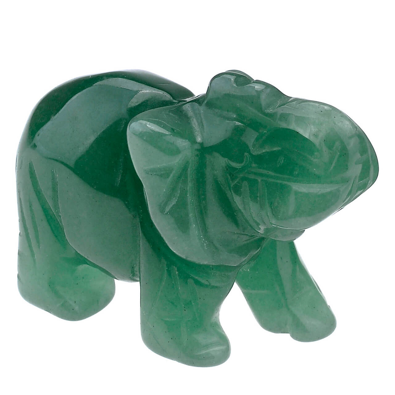 asd000302 jovivi natural carved elephant figurine 2inches