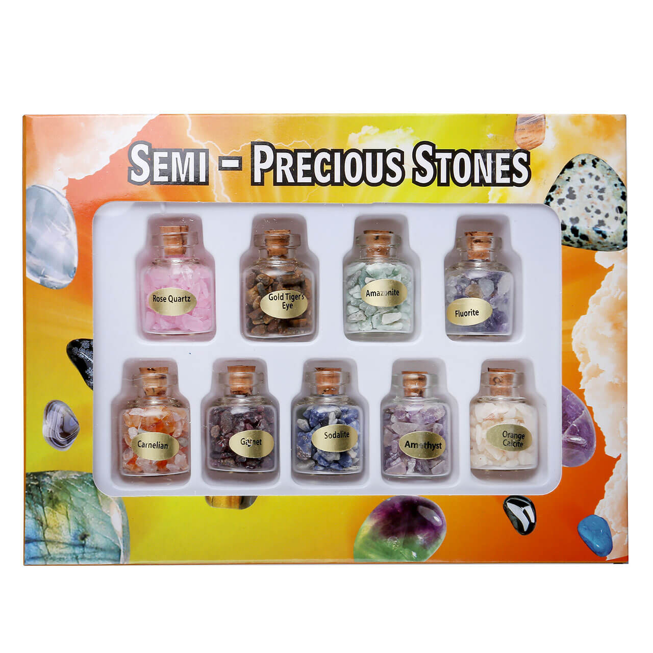 jovivi one set semi-precious stones, front side, asd001001