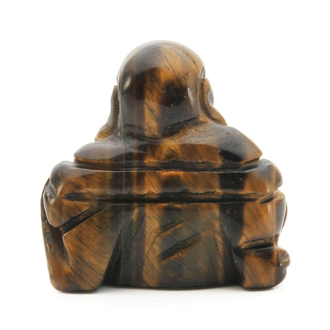 Mini Laughing Buddha Statue Crystals Feng Shui Ornament | Jovivi