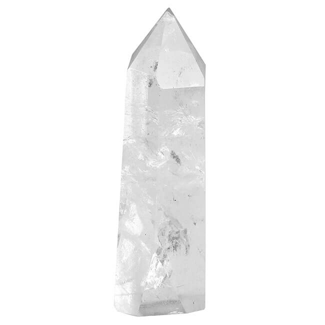 jovivi clear quartz pointed wand healing reiki gemstones balancing